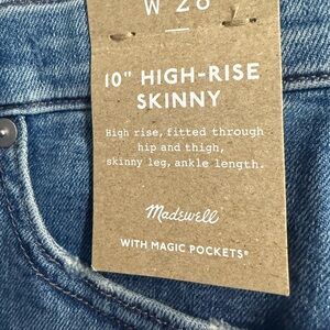 Madewell Blue Denim Jeans